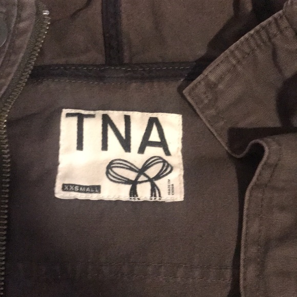 TNA military style jacket dark green - Picture 2 of 3